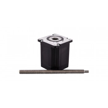 Nema 23 Non-captive Stepper Motor Linear Actuator Bipolar 1.8 Deg 2.5A 5V  Bipolar 1.8 Deg 150mm Lead Screw