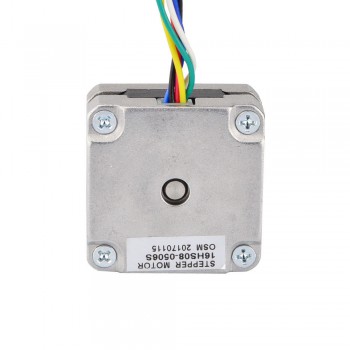 Nema 16 Stepper Motor Unipolar 1.8 Deg 8Ncm (11.3oz.in) 0.5A 6.5V 39x39x20mm 6 Wires