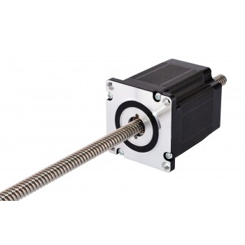 Nema 23 Non-captive Stepper Motor Linear Actuator  Bipolar 1.8 Deg 2.5A 5V Lead Revolution 1.5875mm/0.0625" Lead Screw 250mm