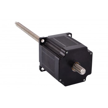 Nema 23 Non-captive Stepper Motor Linear Actuator Bipolar 1.8 Deg 2.5A 5V Lead Revolution 1.5875mm/0.0625