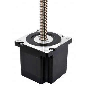 Nema 34 Stepper Motor Non-captive Linear Actuator Bipolar 1.8 Deg 79mm Stack 3.12A 5V Lead Travel 2.54mm/0.1