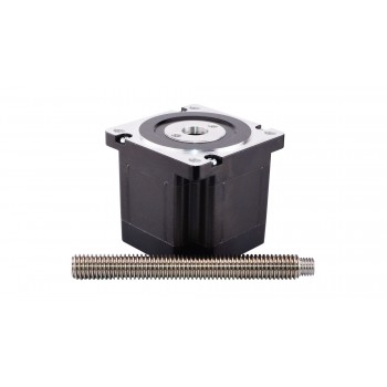 Nema 34 Stepper Motor Non-captive Linear Actuator Bipolar 1.8 Deg 79mm Stack 3.12A 5V Lead Revolution 6.35mm(0.25