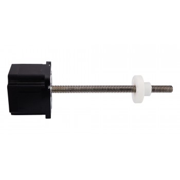 Nema 34 Stepper Motor External Linear Actuator Bipolar 1.8 Deg 5V 3.12A Lead Revolution 2.54mm(0.1