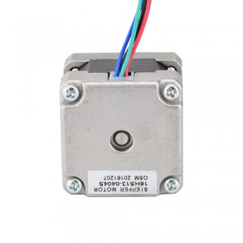 Nema 16 Stepper Motor Bipolar 1.8 Deg 21Ncm (29.7oz.in) 0.4A 12V 39x39x34mm 4 Wires