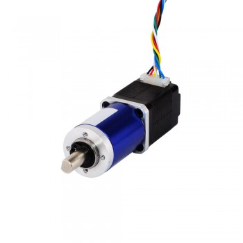 Nema 8 Stepper Motor Unipolar L=30mm 2Ncm 0.02 deg 0.5A 5.75V with 90:1 Planetary Gearbox