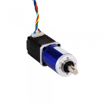 Nema 8 Stepper Motor Unipolar L=30mm 2Ncm 0.02 deg 0.5A 5.75V with 90:1 Planetary Gearbox