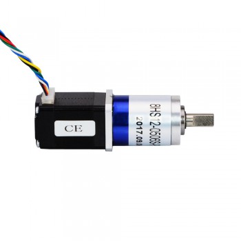 Nema 8 Stepper Motor Unipolar L=30mm 2Ncm 0.02 deg 0.5A 5.75V with 90:1 Planetary Gearbox