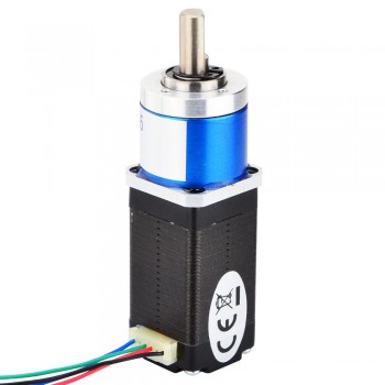 Nema 8 Stepper Motor Bipolar L=38mm 4Ncm 0.38 deg 0.6A 6.0V with 5:1 Planetary Gearbox