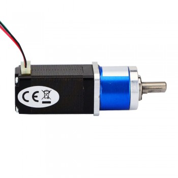 Nema 8 Stepper Motor Bipolar L=38mm 4Ncm 0.38 deg 0.6A 6.0V with 5:1 Planetary Gearbox