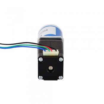 Nema 8 Stepper Motor Bipolar L=38mm 4Ncm 0.028 deg 0.6A 6V with 64:1 Planetary Gearbox