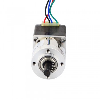 Nema 11 Geared Stepper Motor L=31mm 6Ncm 0.35 Deg 0.67A 3.8V with 5:1 Planetary Gearbox Dual Shaft