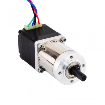 Nema 11 Geared Stepper Motor Bipolar L=31mm 7Ncm 0.13 Deg 0.67A 3.75V with 14:1 Planetary Gearbox