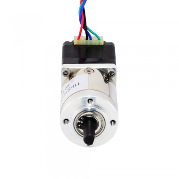 Nema 11 Geared Stepper Motor Bipolar L=31mm 7Ncm 0.13 Deg 0.67A 3.75V with 14:1 Planetary Gearbox