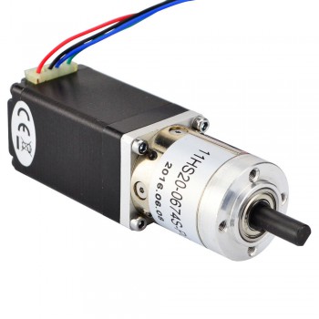 Nema 11 Geared Stepper Motor Bipolar L=51mm 12Ncm 0.094 Deg 0.67A 6.2V with19:1 Planetary Gearbox