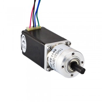 Nema 11 Gearbox Stepper Motor Bipolar L=51mm 12Ncm 0.35 Deg 0.67A 6.2V with 5:1 Planetary Gearbox