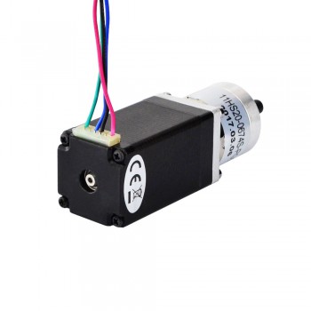 Nema 11 Gearbox Stepper Motor Bipolar L=51mm 12Ncm 0.35 Deg 0.67A 6.2V with 5:1 Planetary Gearbox