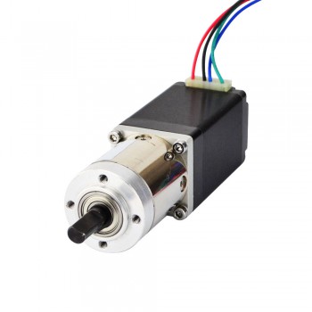 Nema 11 Gearbox Stepper Motor Bipolar L=51mm 12Ncm  0.067 Deg 0.67A 6.2V with 27:1 Planetary Gearbox