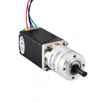 Nema 11 Gearbox Stepper Motor Bipolar L=51mm 12Ncm  0.067 Deg 0.67A 6.2V with 27:1 Planetary Gearbox