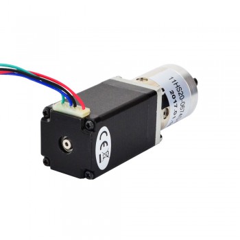 Nema 11 Gearbox Stepper Motor Bipolar L=51mm 12Ncm  0.067 Deg 0.67A 6.2V with 27:1 Planetary Gearbox