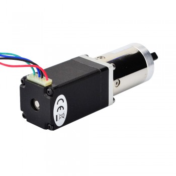 Nema 11 Geared Stepper Motor Bipolar L=51mm 12Ncm 0.035 Deg 0.67A 6.2V with 51:1 Planetary Gearbox