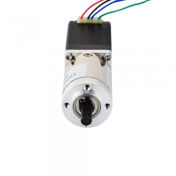 Nema 11 Geared Stepper Motor Bipolar L=51mm 12Ncm 0.018 Deg 0.67A 6.2V with 100:1 Planetary Gearbox