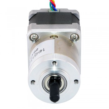 Nema 14 Stepper Motor Bipolar L=33mm 18Ncm 0.094 Deg 0.8A 5.4V with 51:1 Planetary Gearbox