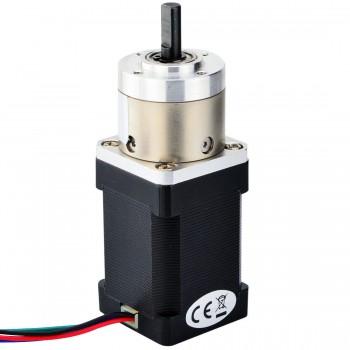 Nema 14 Stepper Motor Bipolar L=51mm 40Ncm 0.35 Deg 1.5A 4.2V with 5:1 Planetary Gearbox