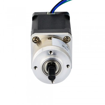 Nema 14 Stepper Motor Bipolar L=51mm 40Ncm 0.35 Deg 1.5A 4.2V with 5:1 Planetary Gearbox