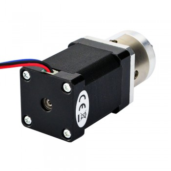 Nema 14 Stepper Motor Bipolar L=51mm 40Ncm 0.35 Deg 1.5A 4.2V with 5:1 Planetary Gearbox