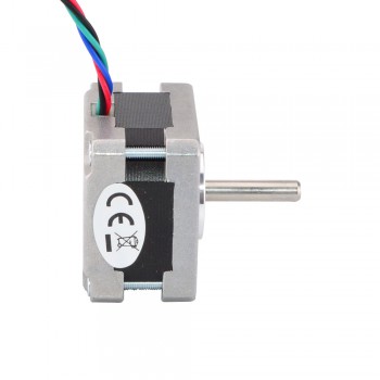 Nema 16 Stepper Motor Bipolar 0.9 Degree 16Ncm (22.7oz.in) 0.6A 6V 39x39x25mm 4 Wires