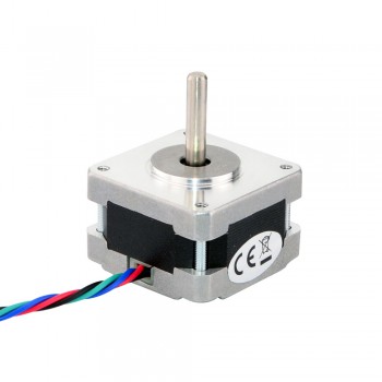 Nema 16 Stepper Motor Bipolar 0.9 Degree 16Ncm (22.7oz.in) 0.6A 6V 39x39x25mm 4 Wires