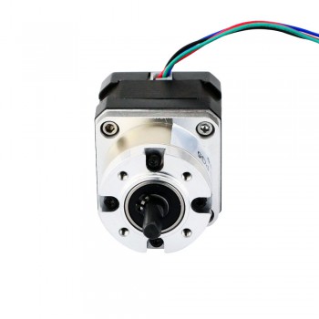 Nema 17 Stepper Motor Bipolar L=33mm w/ Gear Ratio 5:1 Planetary Gearbox for DIY CNC Robot 3D Printer