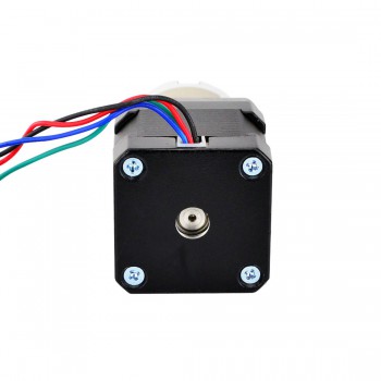 Nema 17 Stepper Motor Bipolar L=38mm 36Ncm  0.35 deg 1.68A 2.8V with 5:1 Planetary Gearbox