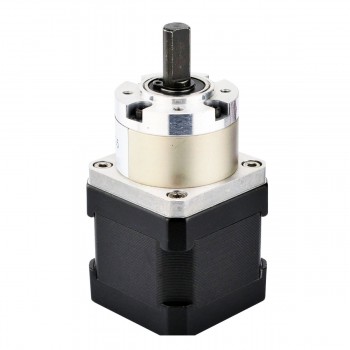 Nema 17 Stepper Motor Bipolar L=38mm 36Ncm  0.35 deg 1.68A 2.8V with 5:1 Planetary Gearbox