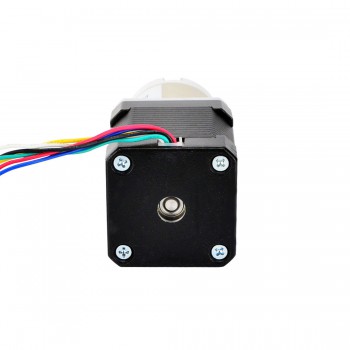 Nema 17 Stepper Motor Unipolar L=48mm 32Ncm 0.131 deg 0.4A 12V with 14:1 Planetary Gearbox