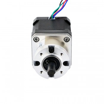 Nema 17 Stepper Motor Bipolar L=48mm 44Ncm 0.35 deg 1.68A 2.8V with 5:1 Planetary Gearbox