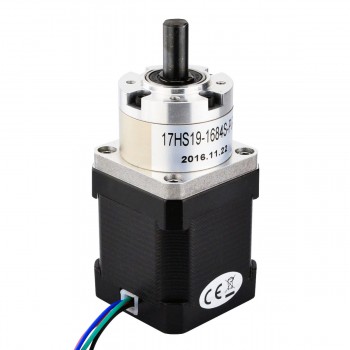 Nema 17 Stepper Motor Bipolar L=48mm 44Ncm 0.35 deg 1.68A 2.8V with 5:1 Planetary Gearbox