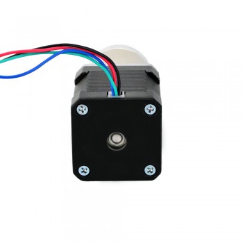 Nema 17 Stepper Motor Bipolar L=48mm 44Ncm 0.0253 deg 1.68A 2.8V with 71:1 Planetary Gearbox