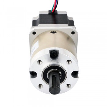 Nema 23 Stepper Motor Bipolar L=56mm 1.25Nm 0.12 deg  2.8A 2.6V with 15:1 Planetary Gearbox