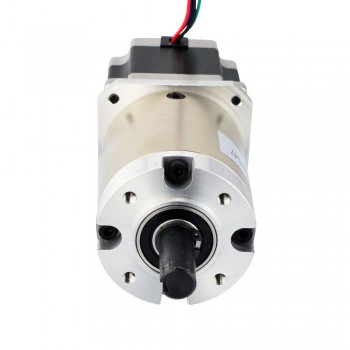 Nema 23 Stepper Motor Bipolar L=56mm 1.25Nm 0.039 deg 2.8A 2.6V with 47:1 Planetary Gearbox