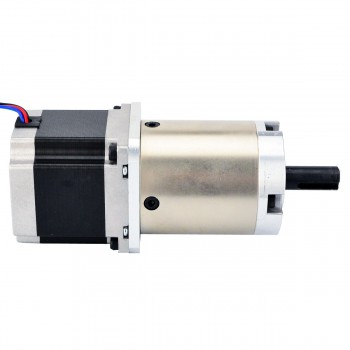 Nema 23 Stepper Motor Bipolar L=56mm 1.25Nm 0.039 deg 2.8A 2.6V with 47:1 Planetary Gearbox