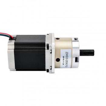 Nema 23 Stepper Motor Bipolar L=76mm 1.89Nm 0.42 deg 2.8A 3.2V with 4:1 Planetary Gearbox