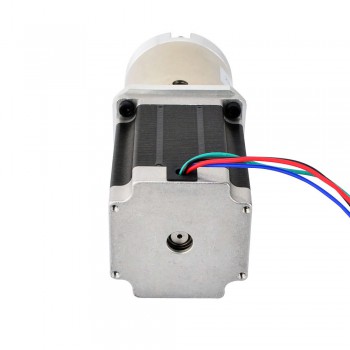 Nema 23 Stepper Motor Bipolar L=76mm 1.89Nm 0.42 deg 2.8A 3.2V with 15:1 Planetary Gearbox