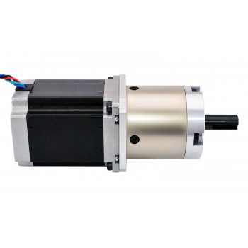 Nema 23 Stepper Motor Bipolar L=76mm 1.89Nm 0.42 deg 2.8A 3.2V with 15:1 Planetary Gearbox