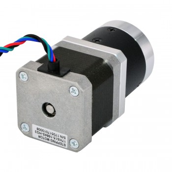 Nema 17 Stepper Motor L=39mm 39Ncm 0.6 deg 1.68A 2.7V with 3:1 Planetary Gearbox