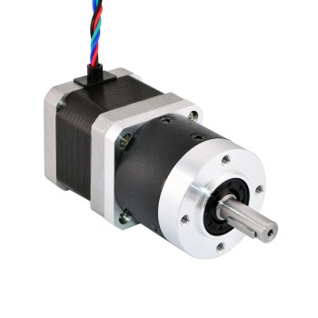 Nema 17 Stepper Motor L=39mm 39Ncm 0.36 deg 1.68A 2.7V 5:1 with Planetary Gearbox