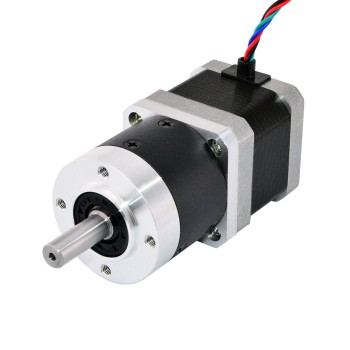 Nema 17 Stepper Motor L=39mm 39Ncm 0.18 deg 1.68A 2.7V with 10:1 Planetary Gearbox