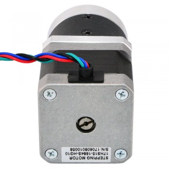 Nema 17 Stepper Motor L=39mm 39Ncm 0.18 deg 1.68A 2.7V with 10:1 Planetary Gearbox