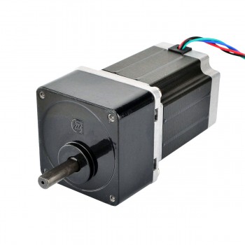 Nema 23 Stepper Motor Bipolar L=76mm 1.89Nm 0.36 deg 2.8A 3.2V with 5:1 Spur Gearbox