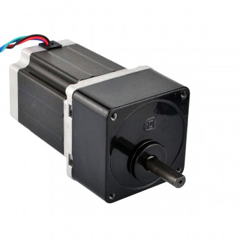 Nema 23 Stepper Motor Bipolar L=76mm 1.89Nm 0.09 deg 2.8A  3.2V with 20:1 Spur Gearbox